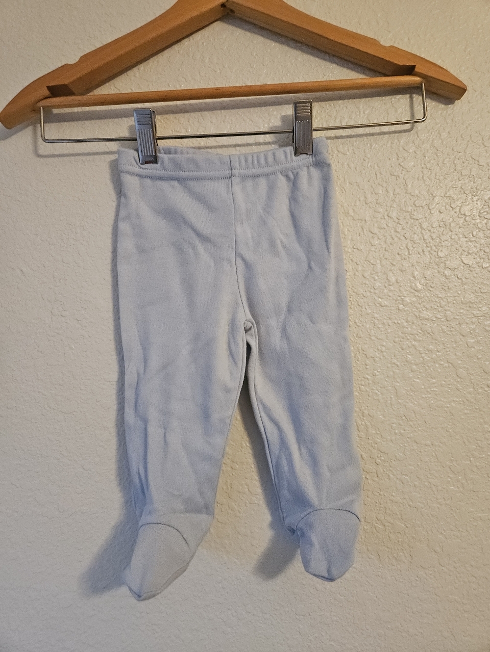 nwot chick pea blue footed pants, 3 - 6 months